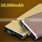 10000mAh Slim Thin Li-Polymer External Battery Charger Power Bank Phone