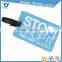 Factory direct sale rubber pvc travel luggage name tags