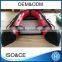 4.2m inflatable boat set with solid aluminum floor