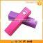 Aluminum Square Tube Powerbanks Portable Power Bank 2600mAh