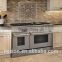 48"gas stove and infrared cooker with CSA approval gas range