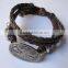 Contemporary hot sell high end leather bracelets