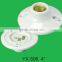 E27 Screw Type Ceiling Porcelain Lampholder YX-506A 4"