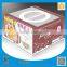 Custom Food Grade Decorative Wedding Paper Cake Box