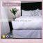 Linen Pro Hotel Linen Bedding Sets With 100% Cotton White Satin Grid                        
                                                Quality Choice