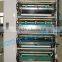 Wide web flexo printing press