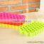 Beehive Outset Small Ice Cube Tray Durable Flexible Silicone 34 Hexagon Shaped Cubes