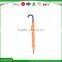 2016 high-grade cheap orange double ribs strong advertising umbrella