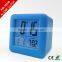 led alarm clock home clock factory LED Smart Clock with backlight/silicone led alarm clock