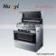 Large Integrated Kitchen All Electric 85L Oven With 5 Burner Induction Hob