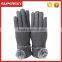 V-369 Fur pom pom ladystyle stylish wool women warmer gloves magic finger gloves
