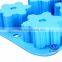 Merry Christmas Snowflake Shaped Hand Silicone Cake Mould For Christmas