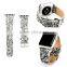 Extreme Deluxe Bling Glitter Leather Bracelet for Apple Watch Band