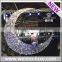 2016 Patent Silver Shimmer Disc Board Moon For Event/Wedding Decor