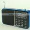 Bannixing B-718E Mini Digital Portable Music MP3Player TF card USB Disk Speaker FM Radio