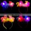 fasional decorative hair hoop led light party favor,led hair band
