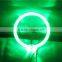 green color 12v 5w waterproof 80mm cre.e led angel eyes head lamp xenon bulb CE-certificate headlight for car led halo rings kit