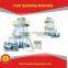 two screw polyethylene blown film extrusion machine factory