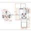 Sensor Infrared Auto Open Water Smart 2 in 1 Faucet Latching Solenoid Valve Bi Stabile Magnetic Valve