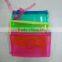 Fashionable Custom Transparent PVC Cosmetics Pouch