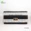 Plane aluminium material Mesh cosmetic bag