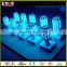 RGB colors changing led corn lamp with cordless design
