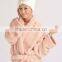 2015 100% Polyester Plush Microfiber Bathrobe for Women