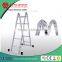 Christmas decorative Dual-purpose aluminum step EN131 ladder