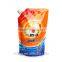 Detergent spout pouch big bag for liquid