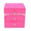high quality faux suede factory price custom ring box