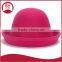 Direct manufacturers in autumn and winter Billycock Lovely Ladies Wool Hat British style curling hat wholesale