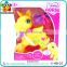 Colorful Soft My Magic Horse Toys Doll With Light
