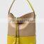 women leather bucket bag designer tote bag