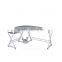 GX-610 Glass corner office desk, L-shape desk