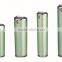cosmetic golden acrylic lotion bottle with plated cover