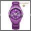 FS FLOWER - Purple Plating Watch Very Nice Gifts For Her