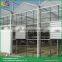 Sawtooth type commercial glass greenhouse mini glass greenhouse