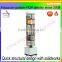 magazine display shelf revolving book store display stand