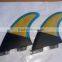 thruster per set future fins FCS II durable and high quality fins