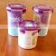 1000ml cylinder airtight plastic food storage container