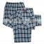 Factory Price Mens Polar woven flannel plaid Pyjamas, Button Closed Pajama Sleepwear Pajamas