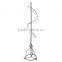 Elegant Black Metal Spiral Coat Hanger / Bag Display / Garment Rack Stand