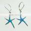 925 silver jewery Opal earrings fancy design hanging earrings for women