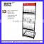 metal foldable magazine newspaper display rack HSX-S278