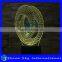 Creative Vision 3D Abstract Sculpture LED 7 Colors Flashing Touch Control Acrylic Night Light