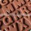 English Letter Silicone Mold For Fondant Cake Chocolate Decorating Pastry Mould