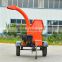 forestry equipment log chipper TC4 gasoline small tree chipper for sale