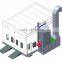 JF used car spray booth car spray oven bake booth with CE approved