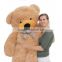 78''Giant HUGE SOFT TOY DOLL LAVENDER 200CM Gift big teddy bear purple