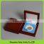 Luxury high quality shinning wood mdf material case polished varnish lock customed wooden box